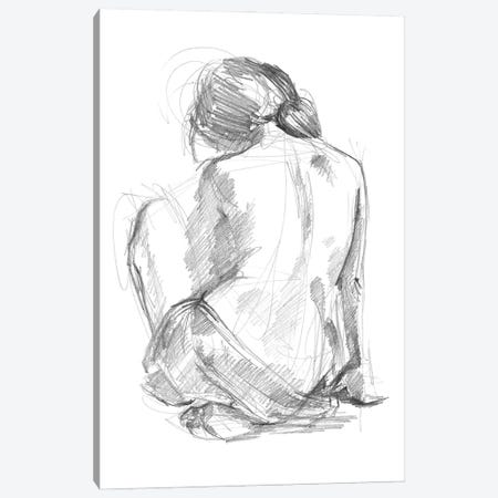 Sitting Pose I Canvas Print #JPP75} by Jennifer Paxton Parker Art Print