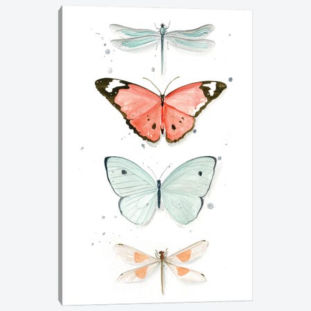 Summer Butterflies I Canvas Print #JPP81} by Jennifer Paxton Parker Canvas Art Print