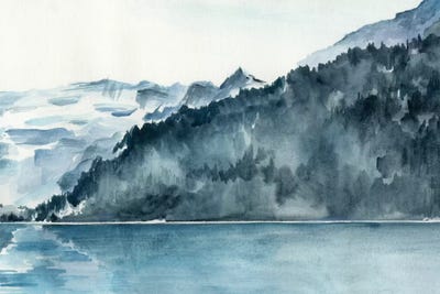 Winter Fjords II by Jennifer Paxton Parker canvas print