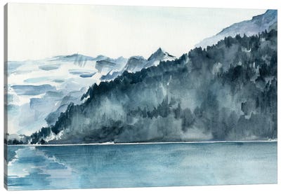 Winter Fjords II Canvas Art Print - Jennifer Paxton Parker