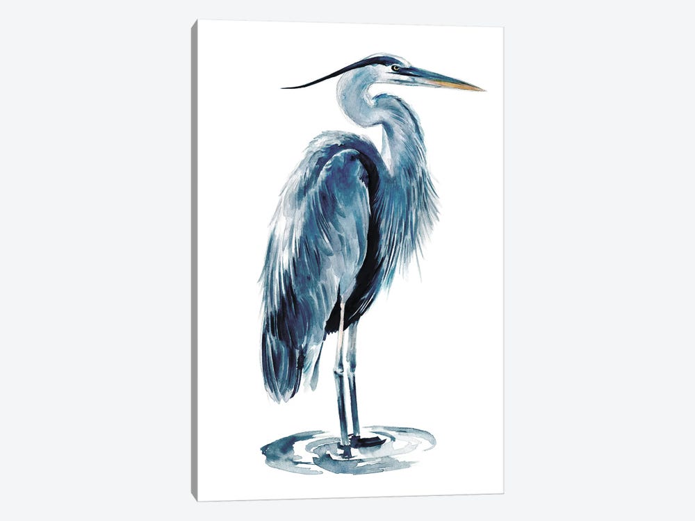 Blue Heron I by Jennifer Paxton Parker 1-piece Canvas Art