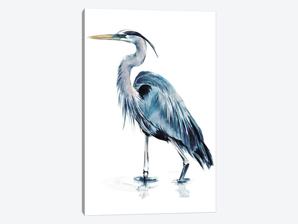 Blue Heron II by Jennifer Paxton Parker 1-piece Canvas Print