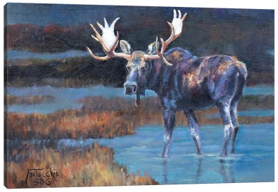 The Prince Canvas Art Print - Moose Art