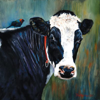 A Little Bird Told Me by Jan Perley art print