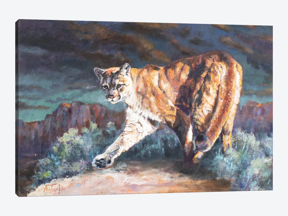 The Start Of The Hunt by Jan Perley 1-piece Canvas Art Print