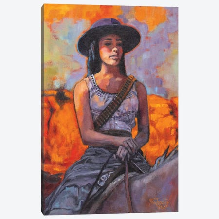 Bandita Canvas Print #JPR3} by Jan Perley Canvas Art