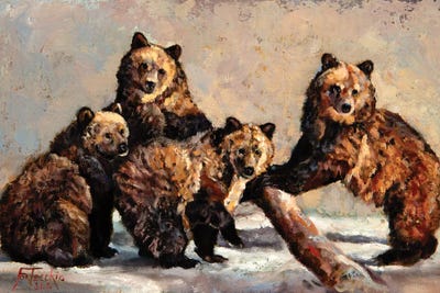 Big Trouble by Jan Perley framed wall art