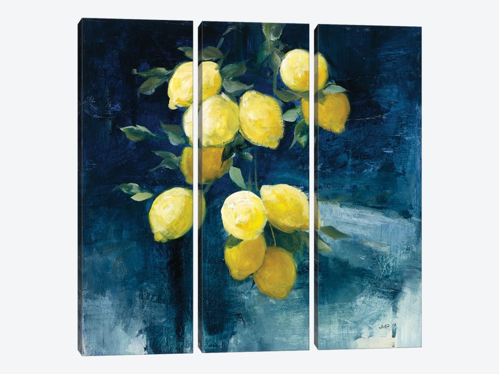 Lemon Grove I by Julia Purinton 3-piece Canvas Art Print