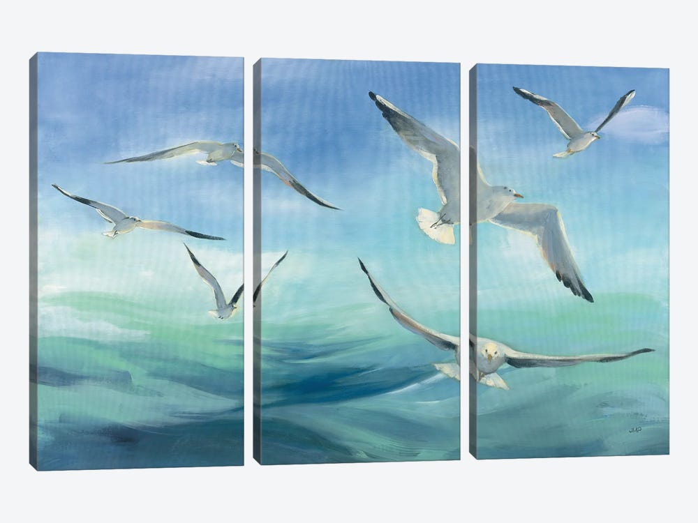 Sea Flight by Julia Purinton 3-piece Art Print