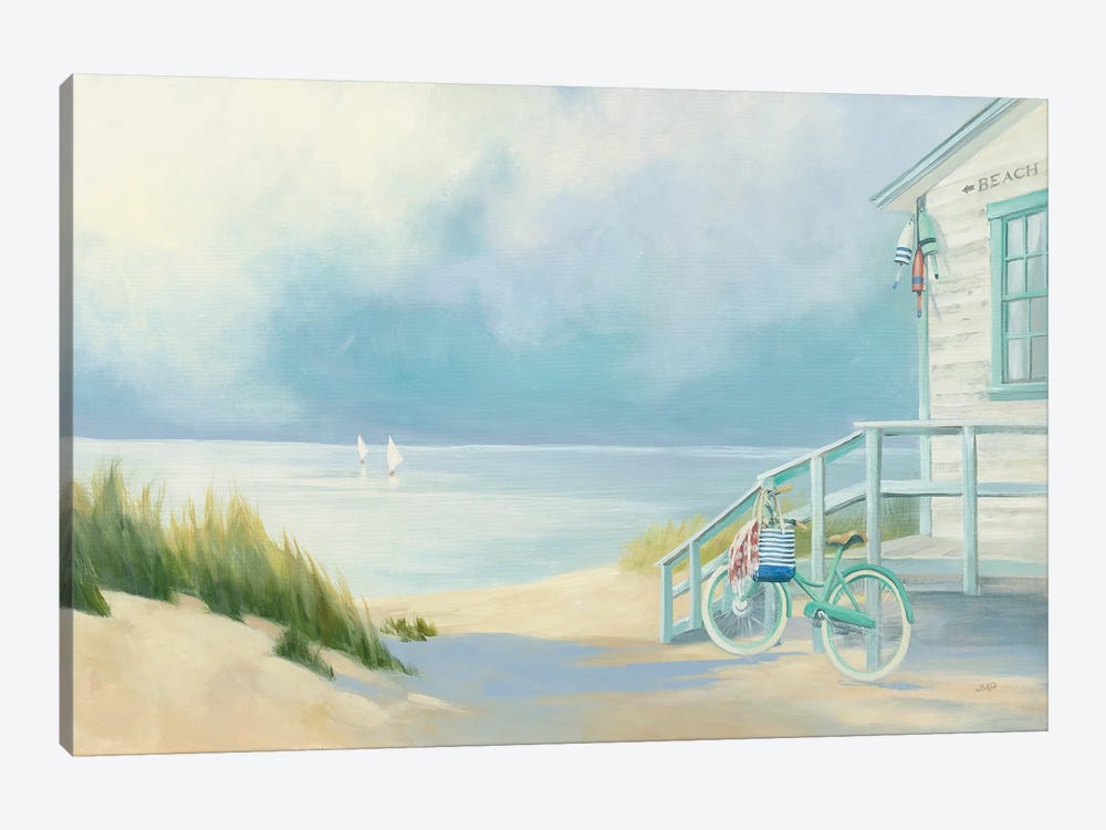 Morning Ride to the Beach by Julia Purinton 1-piece Art Print