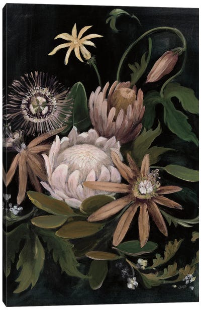 Flower Show II (Neutral) Canvas Art Print - Julia Purinton
