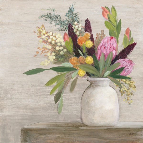 Protea: Protea Still Life I by Julia Purinton