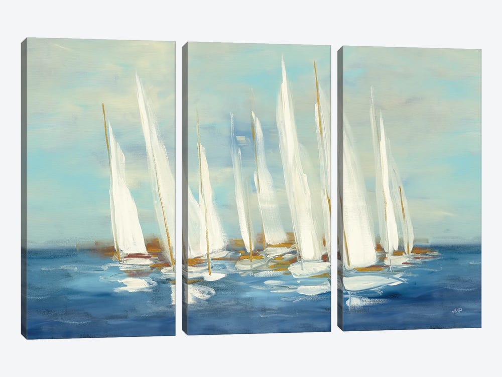 Regatta Sail by Julia Purinton 3-piece Art Print