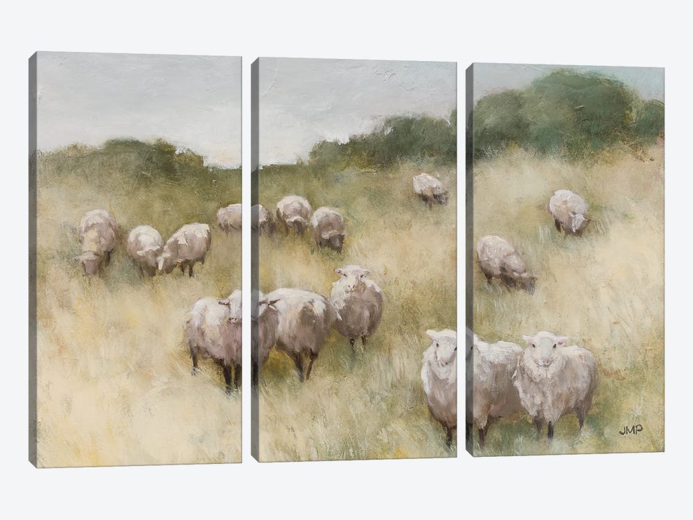 Flock by Julia Purinton 3-piece Canvas Print