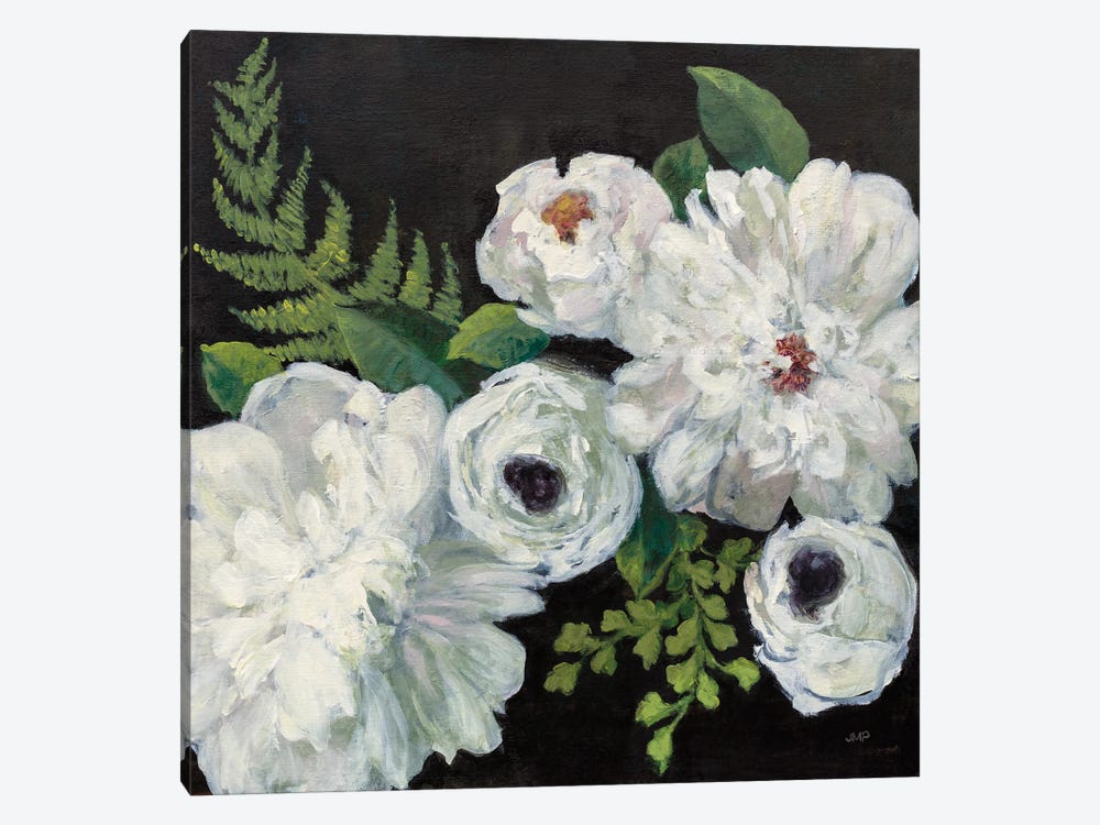 Midnight Bouquet I by Julia Purinton 1-piece Canvas Artwork