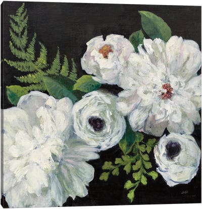 Midnight Bouquet I Canvas Art Print - Julia Purinton