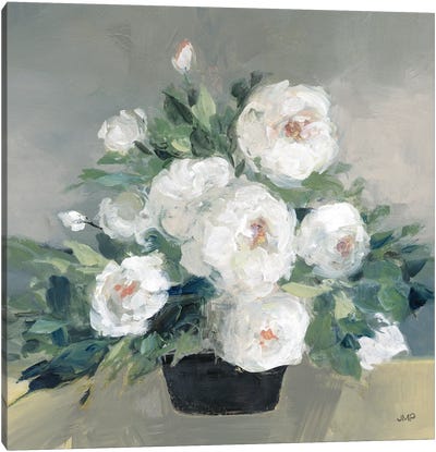 Roses Of August II Canvas Art Print - Julia Purinton