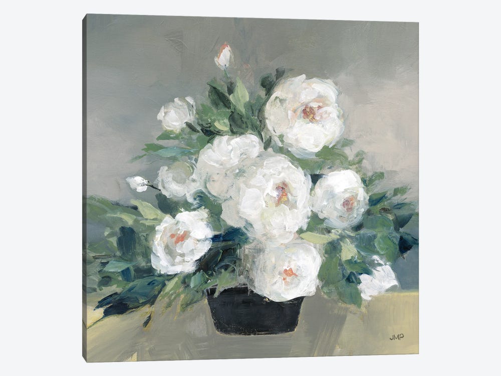 Roses Of August II by Julia Purinton 1-piece Canvas Wall Art