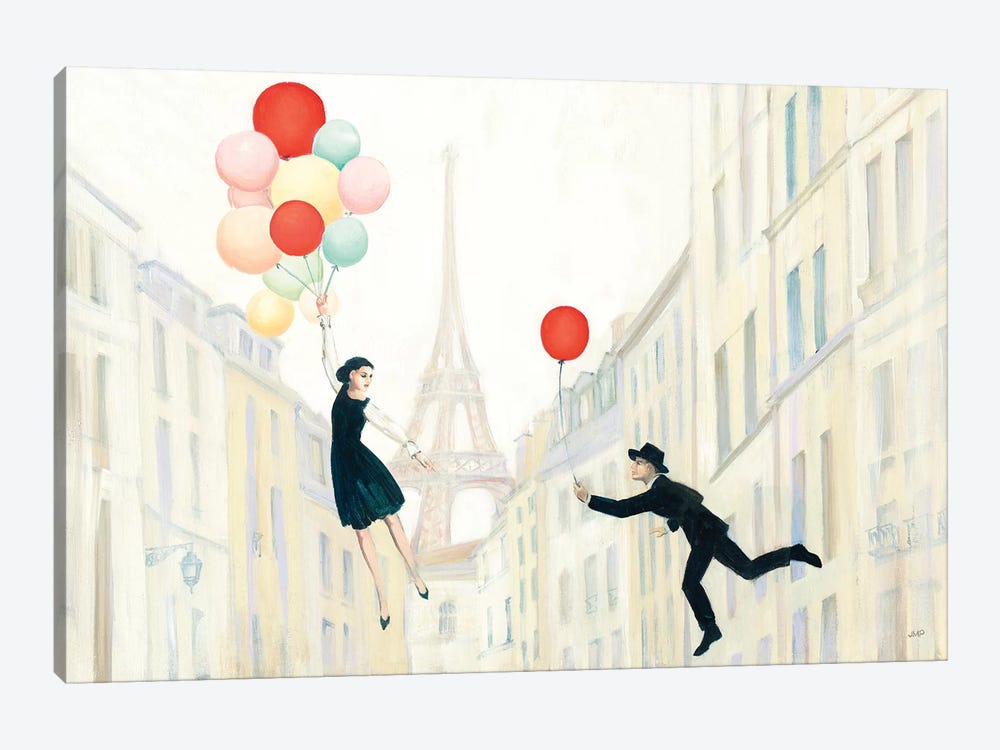 Aloft In Paris I by Julia Purinton 1-piece Canvas Art