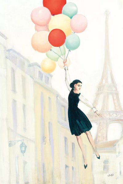 Towers: Aloft In Paris II by Julia Purinton