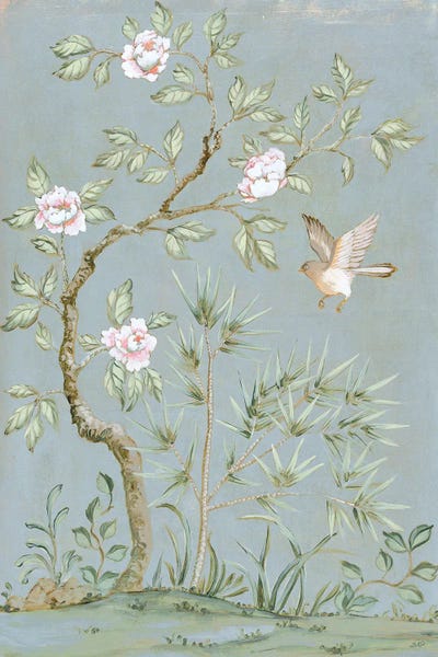 Spring Mural II Blue by Julia Purinton canvas print