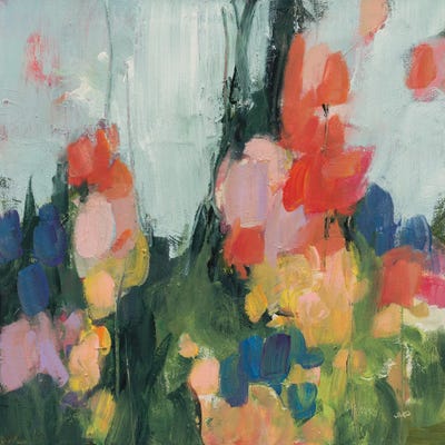 Abstract Garden I by Julia Purinton canvas print