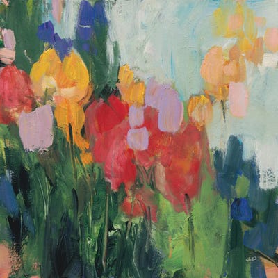 Abstract Garden II by Julia Purinton canvas print