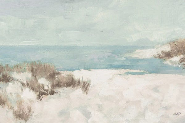 Coastal Sand Dunes: Whispers Of The Tide II Cool Neutral Crop by Julia Purinton