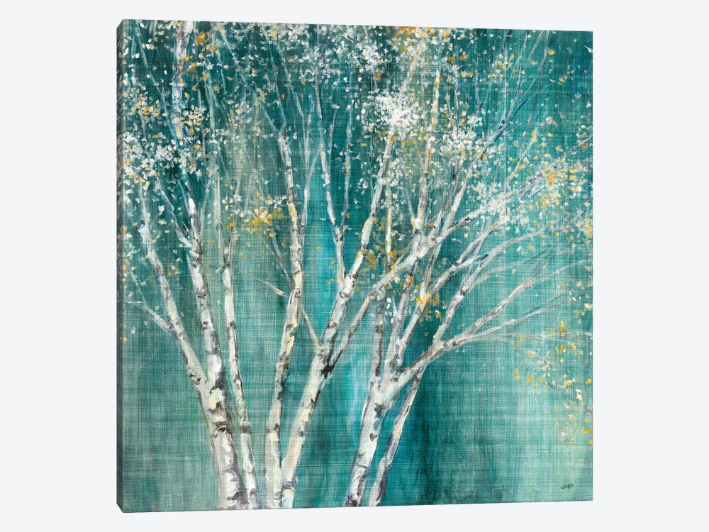 Blue Birch Flipped by Julia Purinton 1-piece Canvas Wall Art