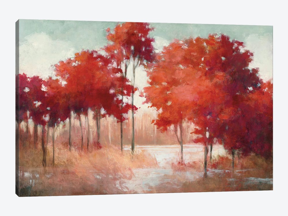 Autumn Lake by Julia Purinton 1-piece Canvas Wall Art