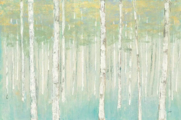 Julia Purinton: Birches at Sunrise by Julia Purinton