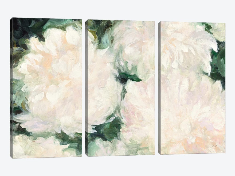 Blushing Summer I by Julia Purinton 3-piece Canvas Art Print