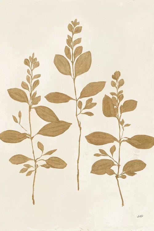 Botanical Study IV Gold by Julia Purinton wall art