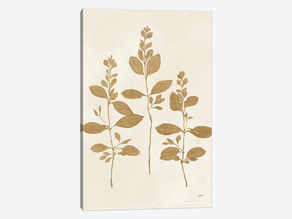 Botanical Study IV Gold by Julia Purinton 1-piece Art Print