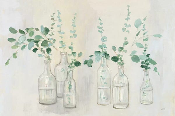 Julia Purinton: Summer Cuttings III Green Crop by Julia Purinton