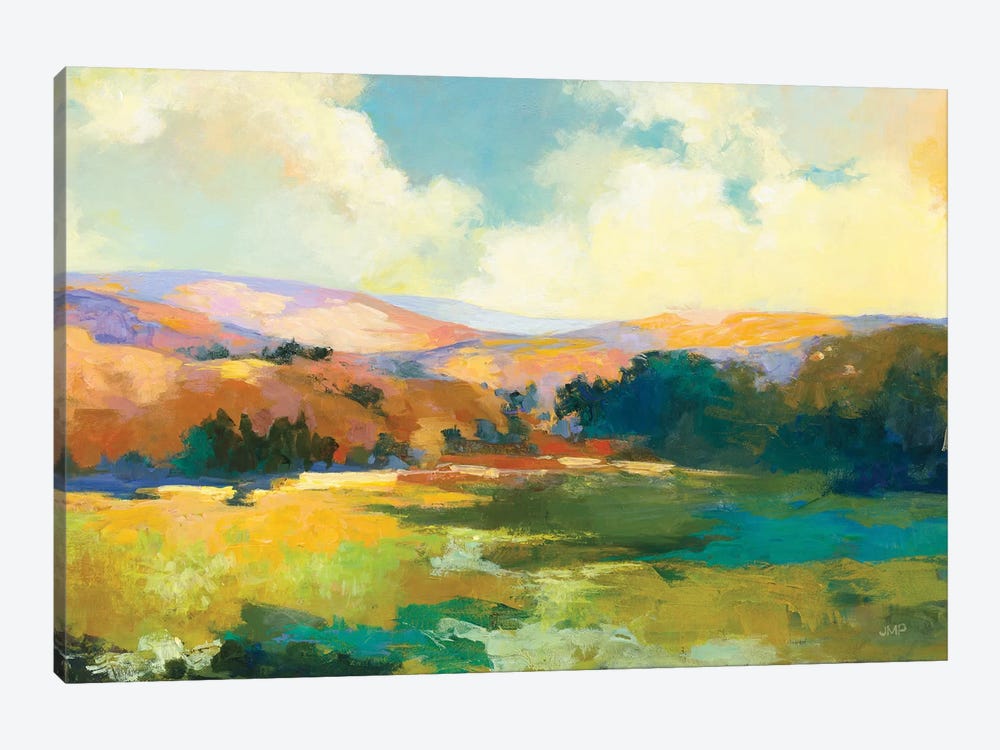 Daybreak Valley Crop by Julia Purinton 1-piece Canvas Wall Art