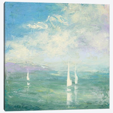 Setting Sail Canvas Print #JPU8} by Julia Purinton Canvas Art Print