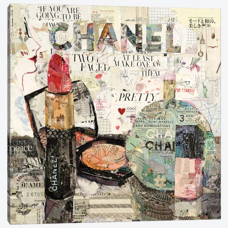 Every Woman Alive Loves Chanel Canvas Print #JPW13} by Jamie Pavlich-Walker Canvas Art Print