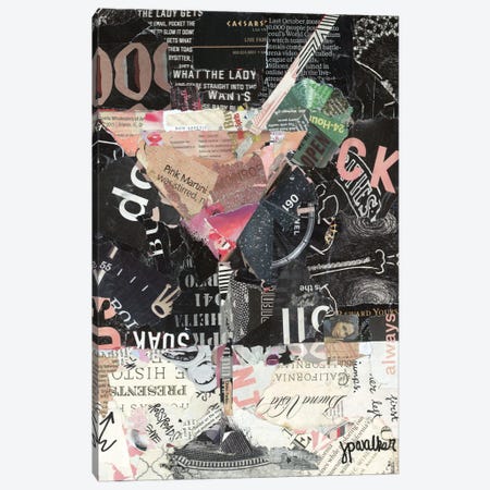 Pink Martini Canvas Print #JPW19} by Jamie Pavlich-Walker Canvas Print