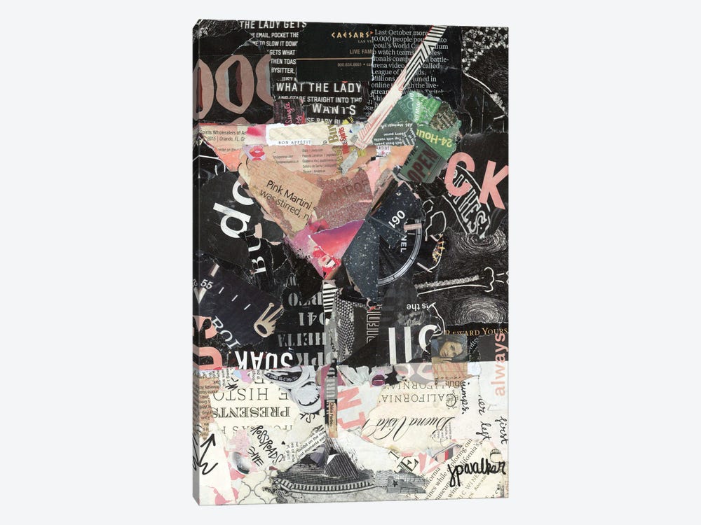 Pink Martini by Jamie Pavlich-Walker 1-piece Canvas Art Print