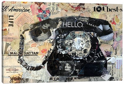 Hello Canvas Art Print - Jamie Pavlich-Walker