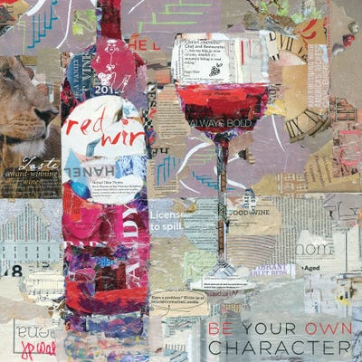 Red Wine by Jamie Pavlich-Walker canvas print