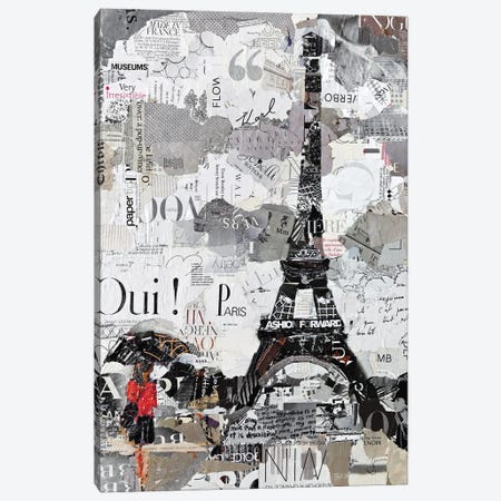 Qui Paris Canvas Print #JPW4} by Jamie Pavlich-Walker Canvas Artwork