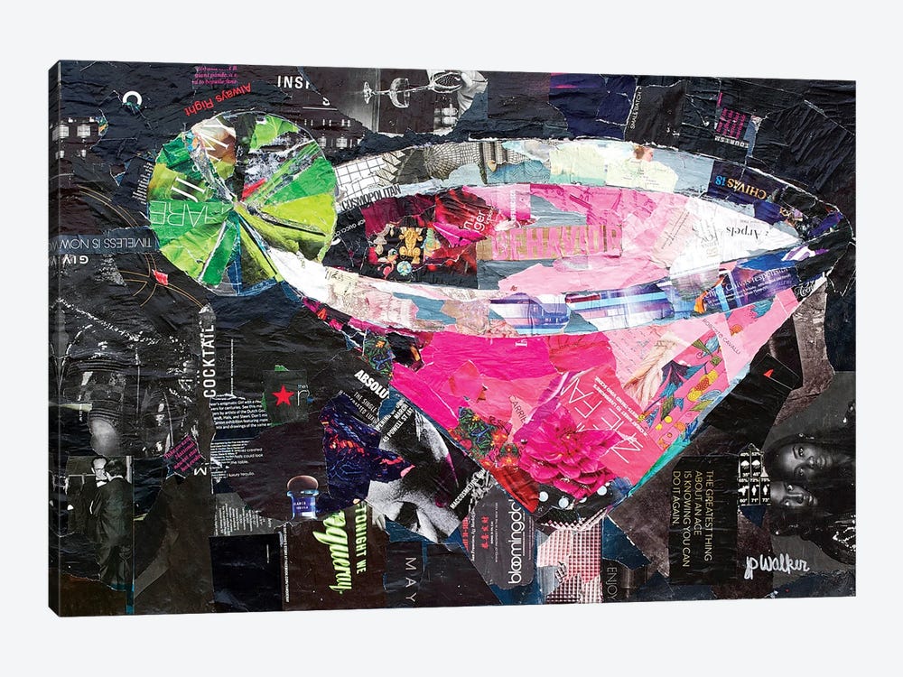 Cosmopolitan by Jamie Pavlich-Walker 1-piece Canvas Art