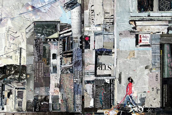 San Francisco: Dog Walker On Polk by Jamie Pavlich-Walker