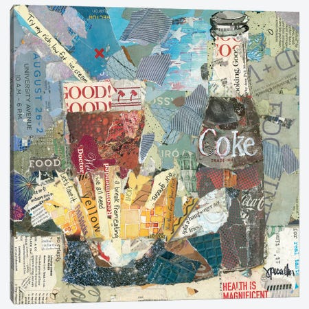 Fries & A Coke Canvas Print #JPW69} by Jamie Pavlich-Walker Canvas Artwork