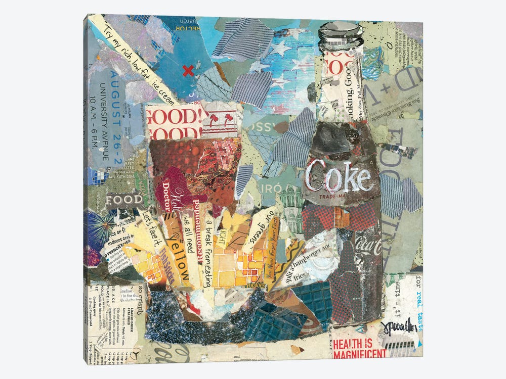 Fries & A Coke by Jamie Pavlich-Walker 1-piece Canvas Art