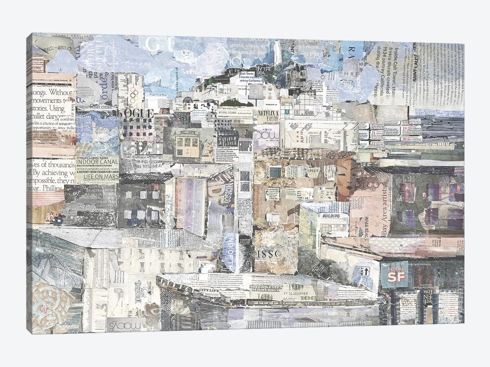Urban Life by Jamie Pavlich-Walker 1-piece Canvas Art Print