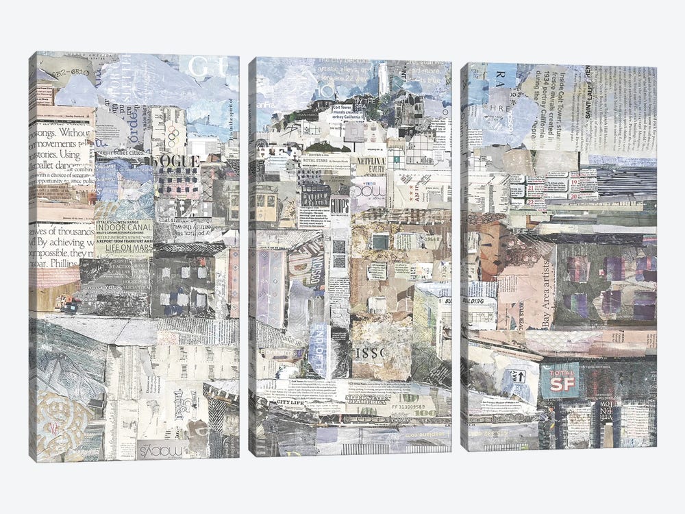 Urban Life by Jamie Pavlich-Walker 3-piece Art Print