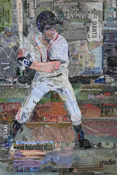 Baseball Rules by Jamie Pavlich-Walker canvas print